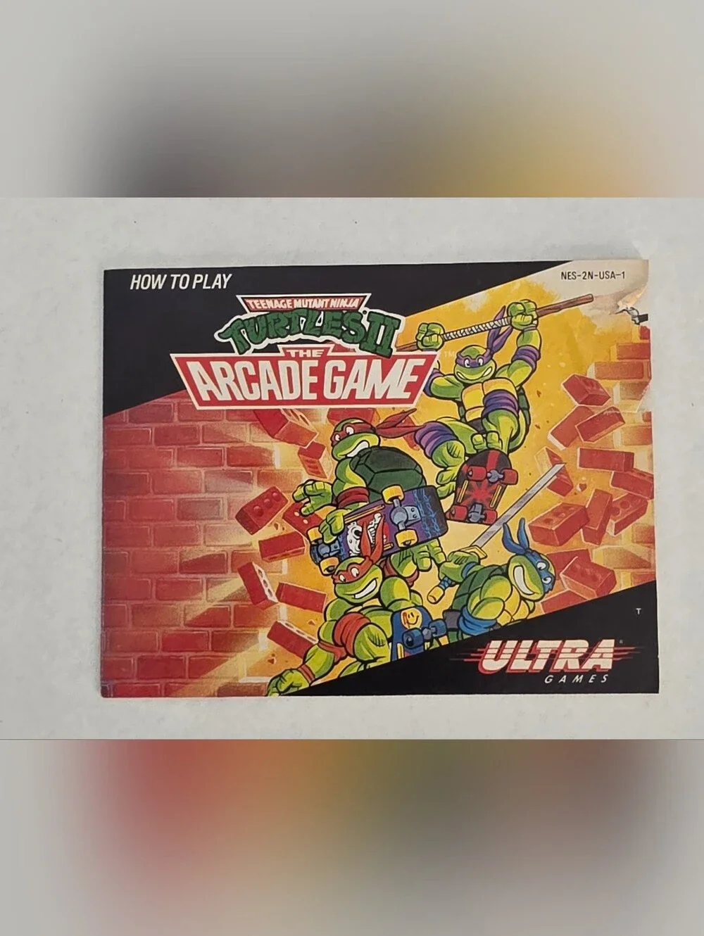 Teenage Mutant Ninja Turtles II: The Arcade Game (Nintendo NES, 1990)